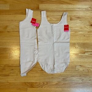 Spanx Soft Nude Smoothing Bodysuits - NWT